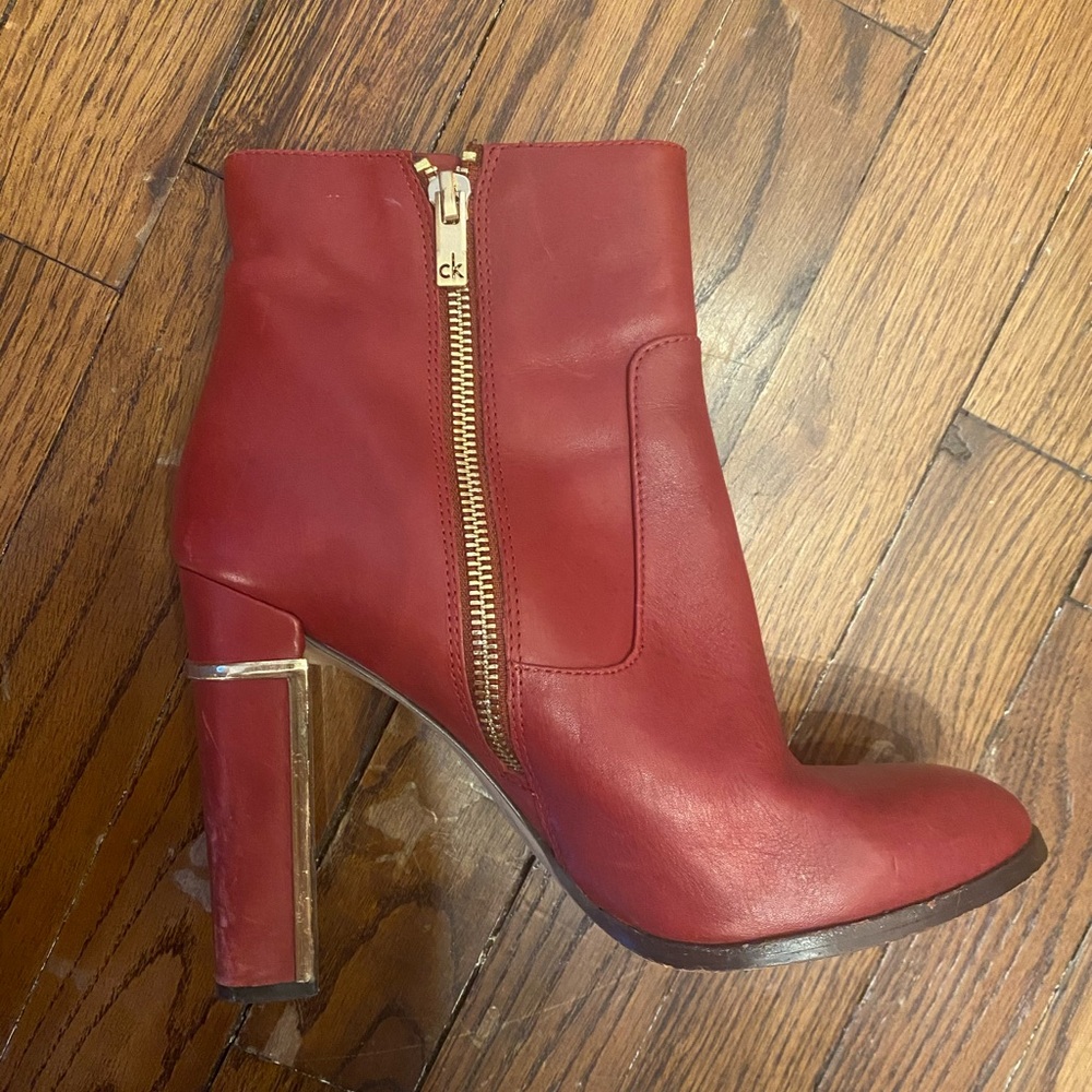 Calvin Klein booties